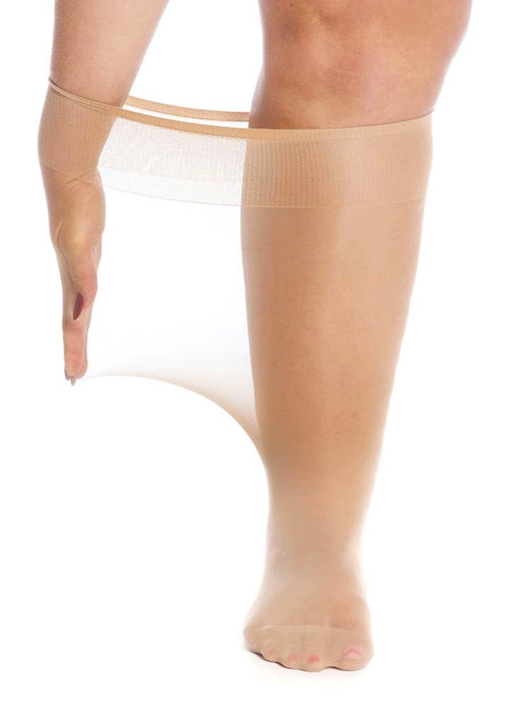 HA WA 9 Paia Gambaletti Donna, Nylon Calze Lungofino Al Ginocchio - 5